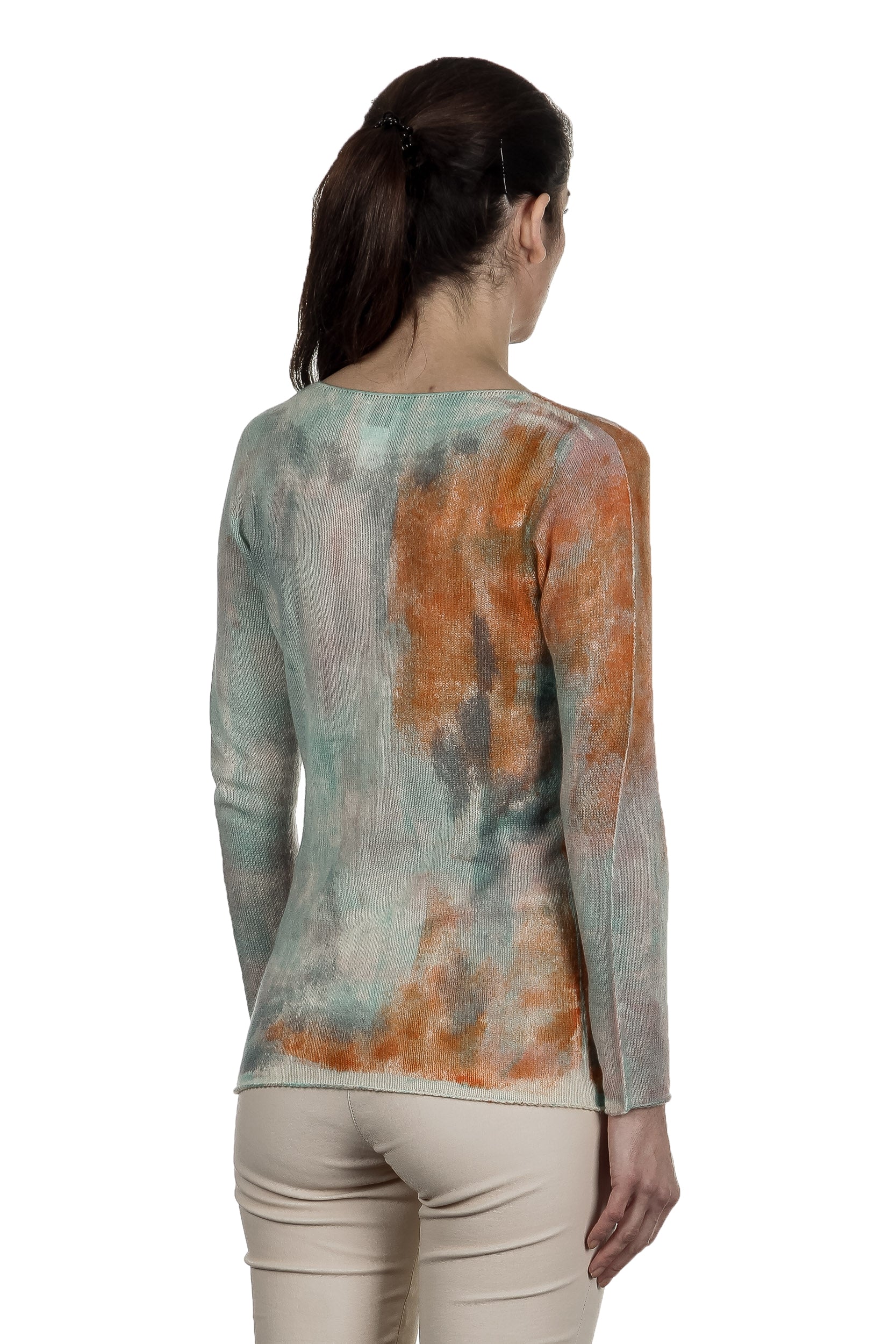 F Cashmere Pullover multicolor