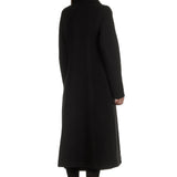 Yukai Damen Langer Mantel schwarz