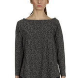 Schella Kann 2 Damen Stretch Langarm Shirt Print schwarz grau