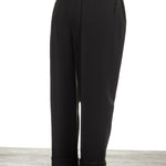Schella Kann 2 Damen 7/8 Hose mit Bundfalten schwarz