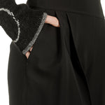 Schella Kann 2 Damen 7/8 Hose mit Bundfalten schwarz