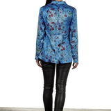 AVANT TOI Damen Blazer mit floralem Print mehrfarbig