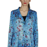 AVANT TOI Damen Blazer mit floralem Print mehrfarbig