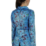 AVANT TOI Damen Blazer mit floralem Print mehrfarbig