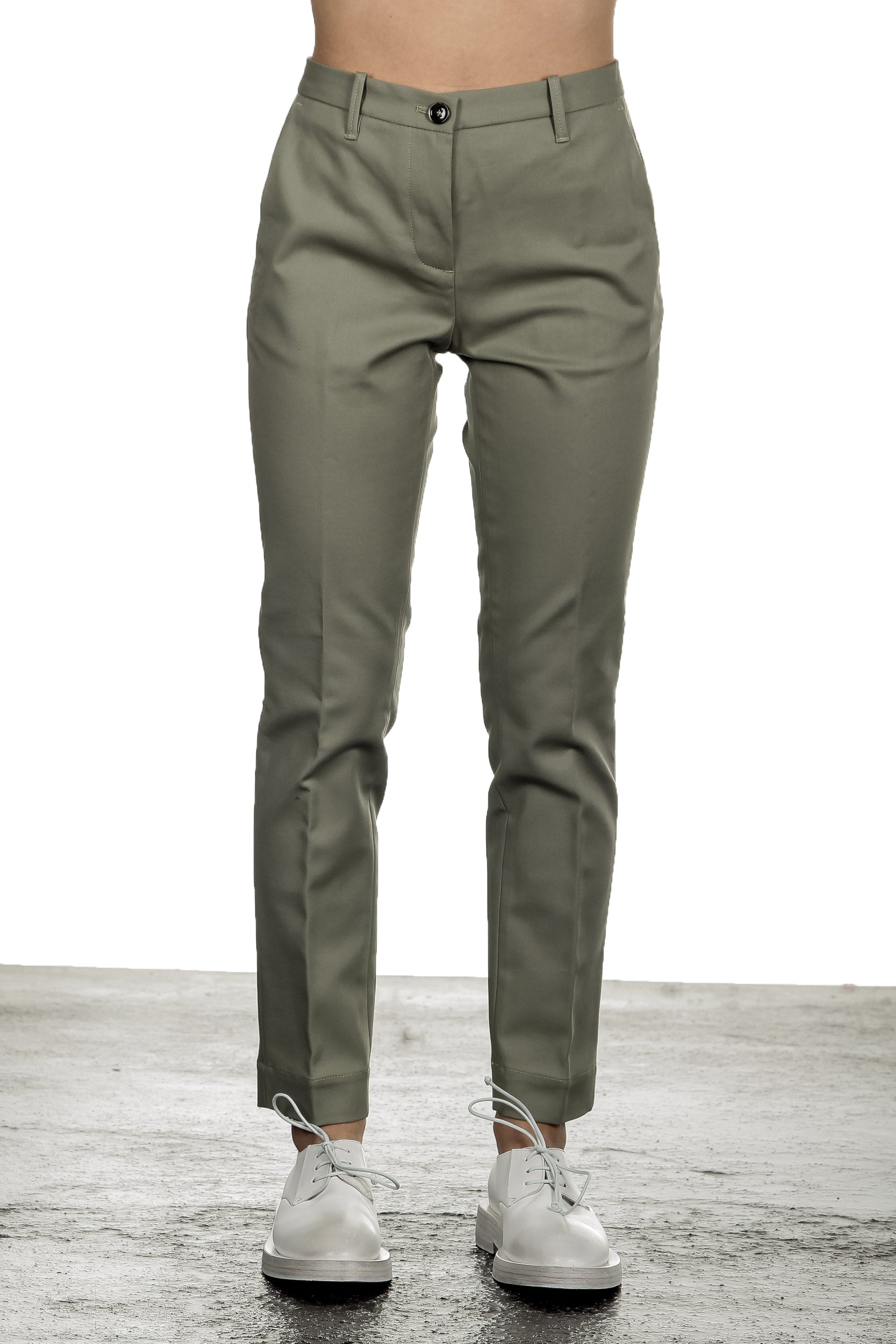 Nine In The Morning Damen Chino Hose khaki