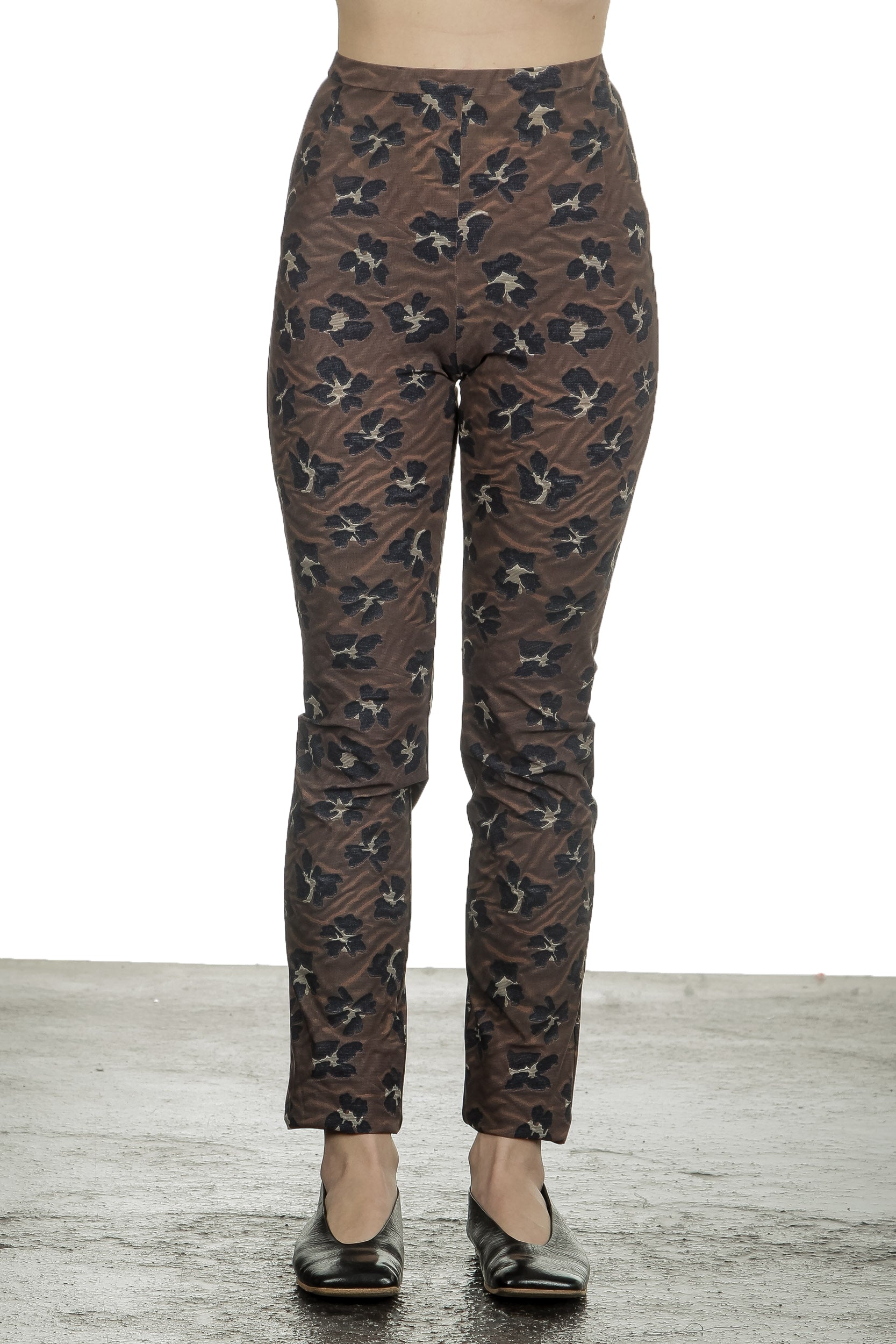 Schella Kann 2 Damen Hose mit Print mehrfarbig
