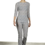 Schella Kann 2 Damen Hose mit Print mehrfarbig