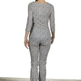 Schella Kann 2 Damen Hose mit Print mehrfarbig
