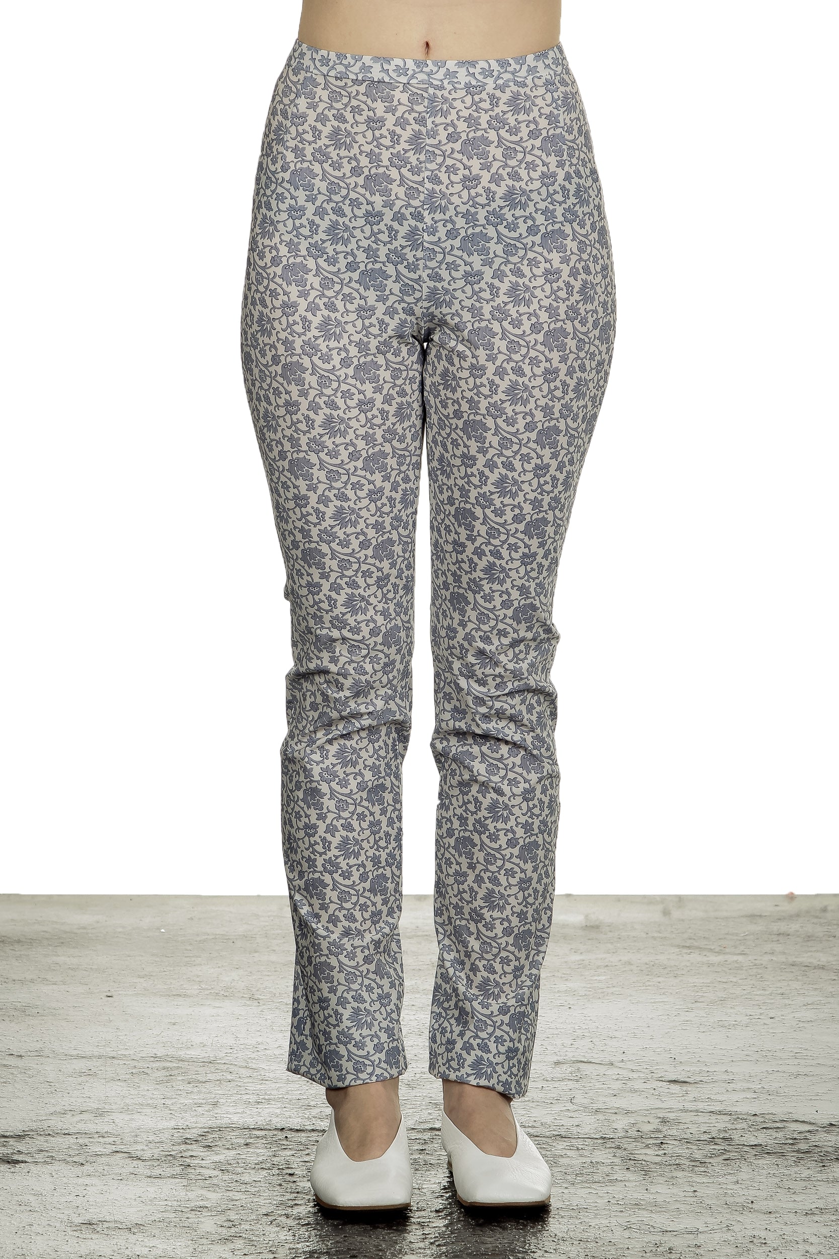 Schella Kann 2 Damen Hose mit Print mehrfarbig