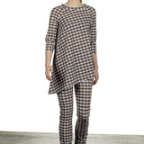 Schella Kann 2 Damen Hose mit Print mehrfarbig