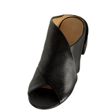 Marsèll Damen Flache Mules mit Riemen schwarz
