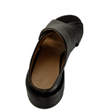 Marsèll Damen Flache Mules mit Riemen schwarz
