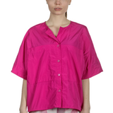 Katharina Hovman Damen Oversized Bluse pink