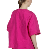 Katharina Hovman Damen Oversized Bluse pink