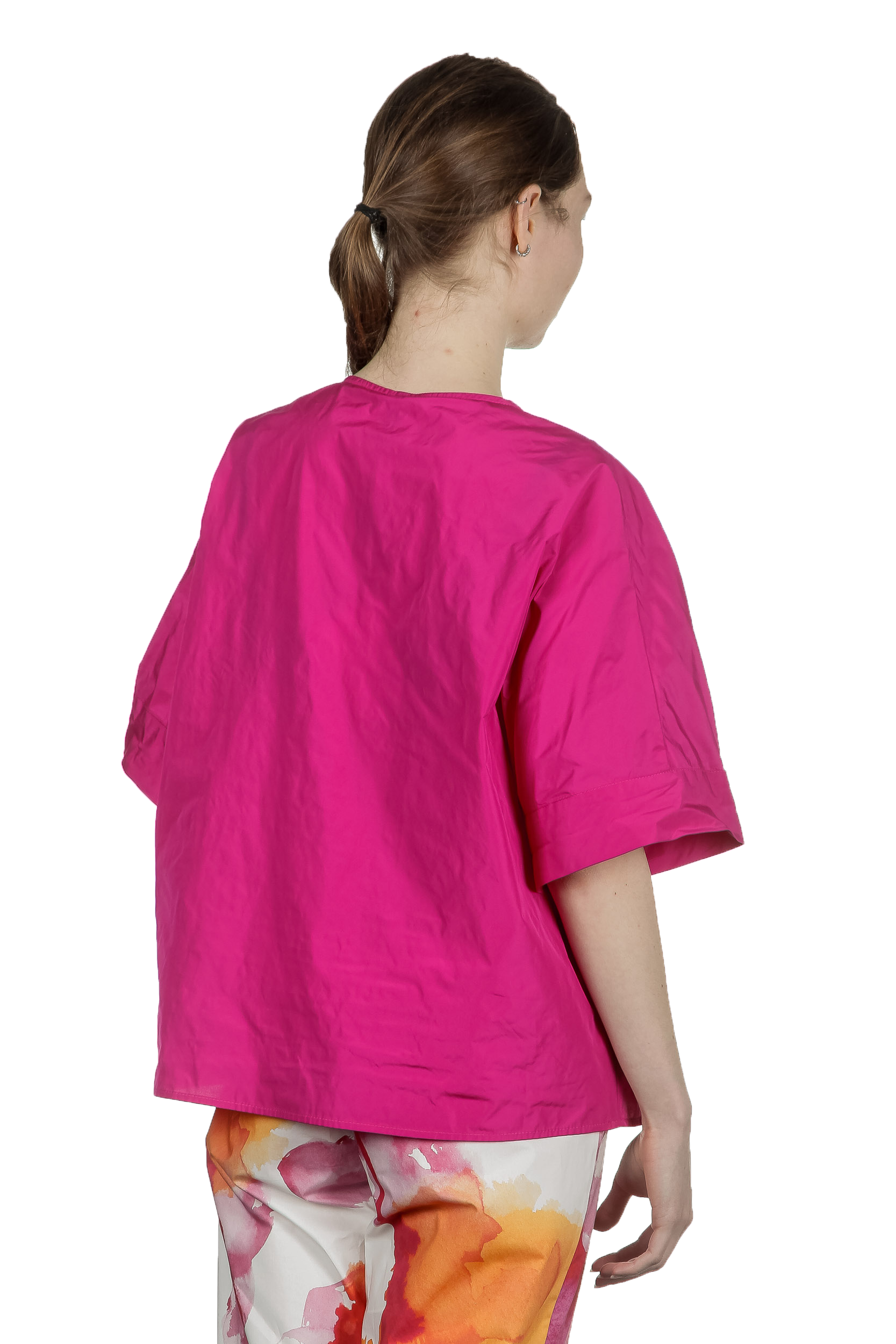 Katharina Hovman Damen Oversized Bluse pink