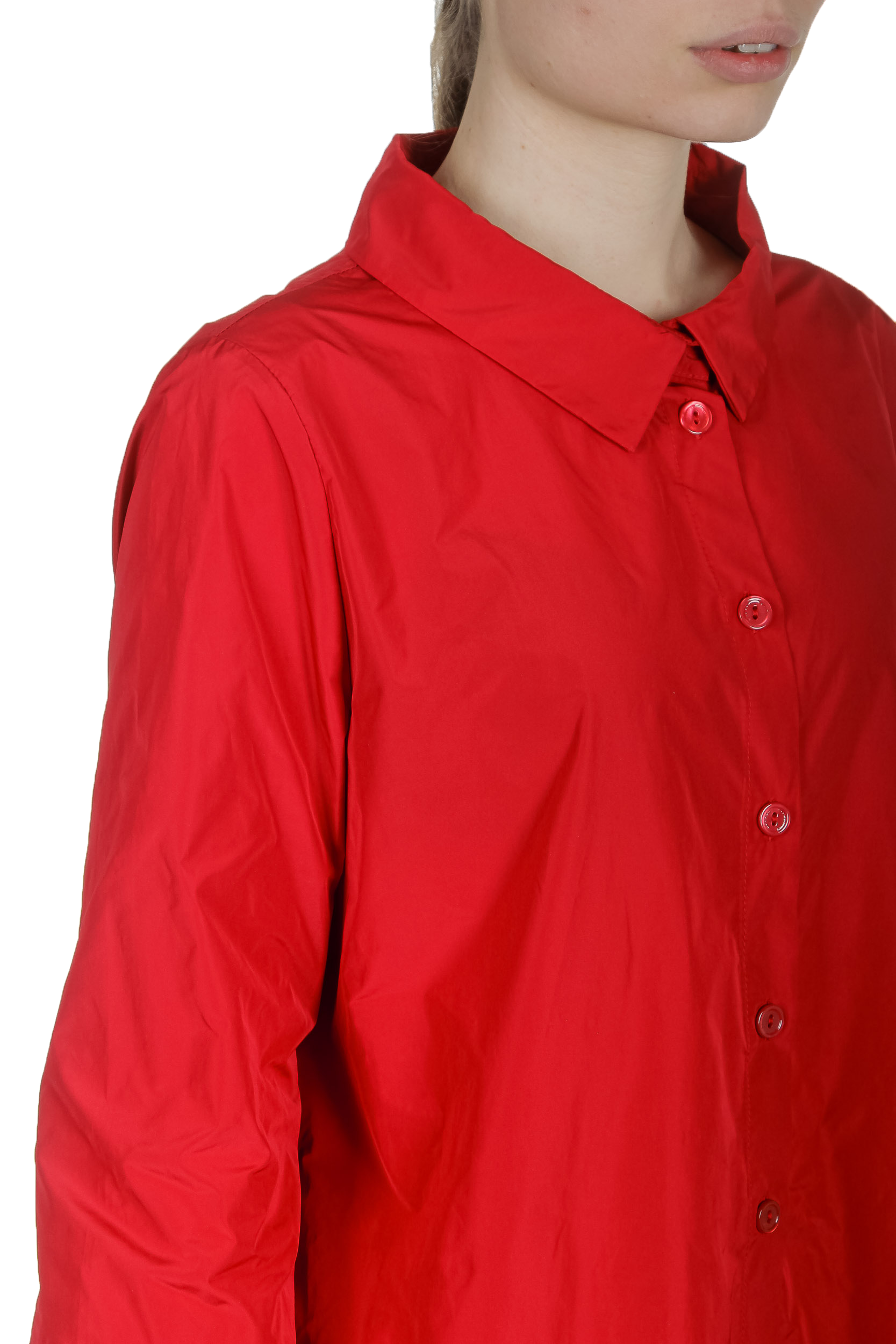 Katharina Hovman Damen Hemdbluse rot