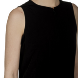Yohji Yamamoto Damen Asymmetrische Weste mit Drapierung schwarz