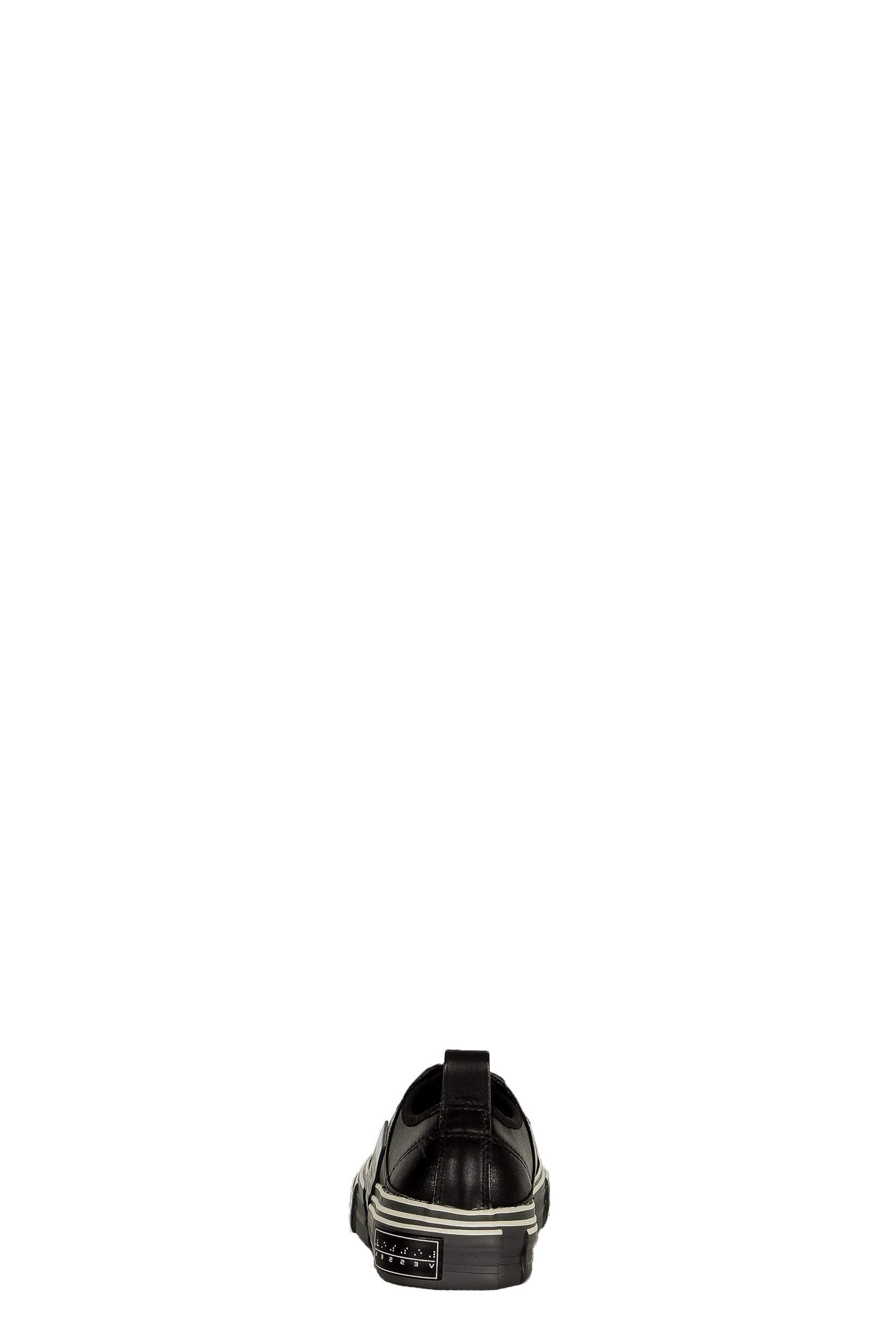 Yohji Yamamoto Damen Leder Sneaker schwarz