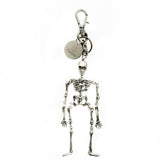 Yohji Yamamoto Schlüsselanhänger Skull silberfarben