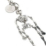 Yohji Yamamoto Schlüsselanhänger Skull silberfarben