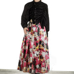 Comme Des Garçons Damen asymmetrisches Gerafftes Hemd schwarz