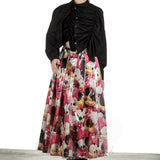 Comme Des Garçons Damen asymmetrisches Gerafftes Hemd schwarz