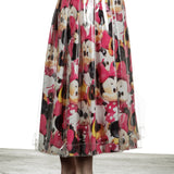 Comme Des Garçons Damen Rock mit Cartoon-Print mehrfabig