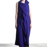 ISSEY MIYAKE Trappierter Jumpsuit blau