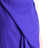 ISSEY MIYAKE Trappierter Jumpsuit blau
