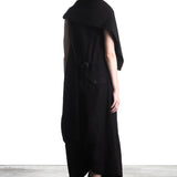 ISSEY MIYAKE Trappierter Jumpsuit schwarz