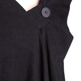 ISSEY MIYAKE Trappierter Jumpsuit schwarz