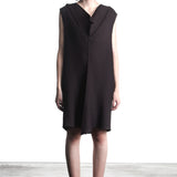 Issey Miyake Plissée Avantgarde Damen Kleid schwarz