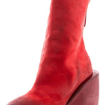 Marsèll Damen Stiefel mit Zip MASSICCIA rot