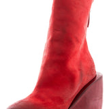 Marsèll Damen Stiefel mit Zip MASSICCIA rot
