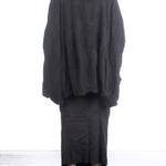 Rundholz Damen Jacke Oversize schwarz