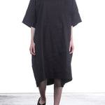 Rundholz Damen Strechkleid One Size schwarz