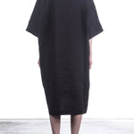 Rundholz Damen Strechkleid One Size schwarz