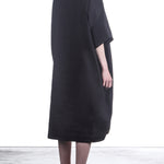 Rundholz Damen Strechkleid One Size schwarz