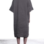 Rundholz Damen Strechkleid One Size ash grau