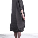 Rundholz Damen Strechkleid One Size ash grau
