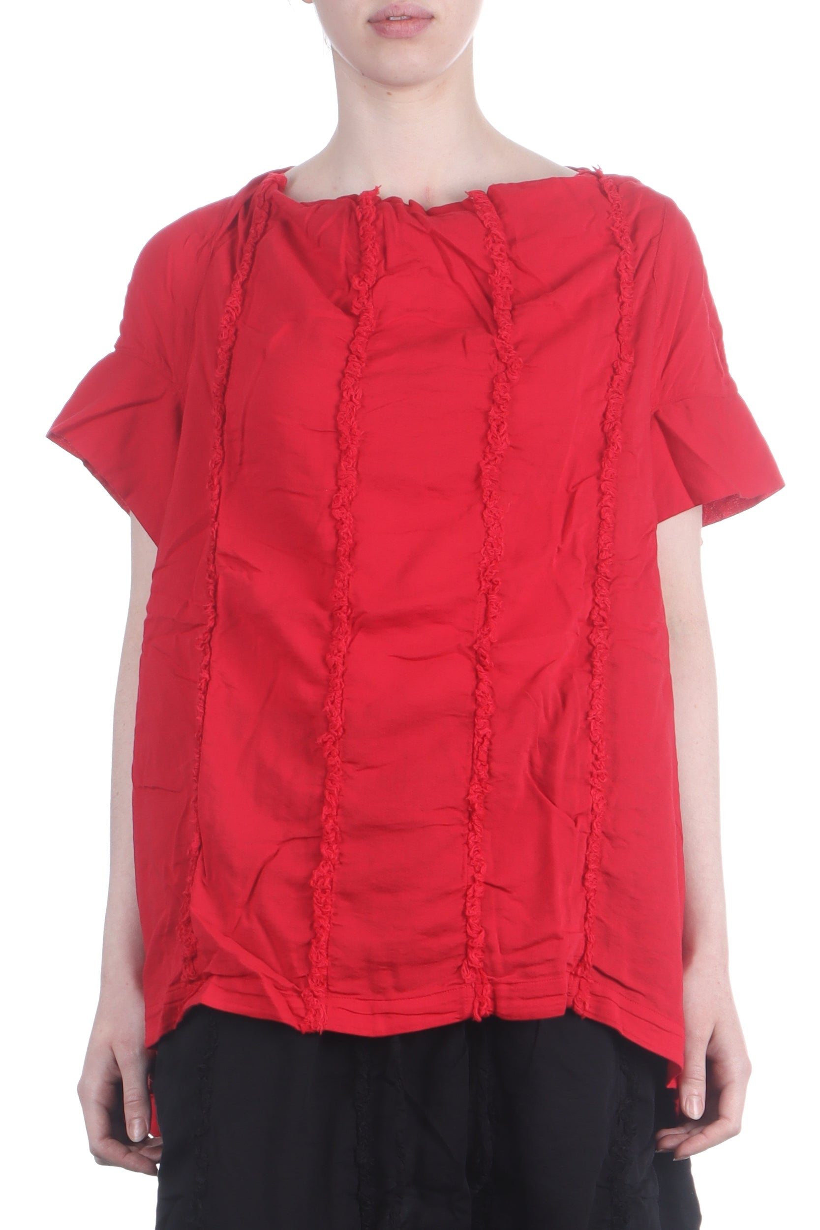 Rundholz Dip Damen Top rot
