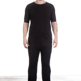 Alexej Ballach Herren Rundhals T-Shirt TUBE black
