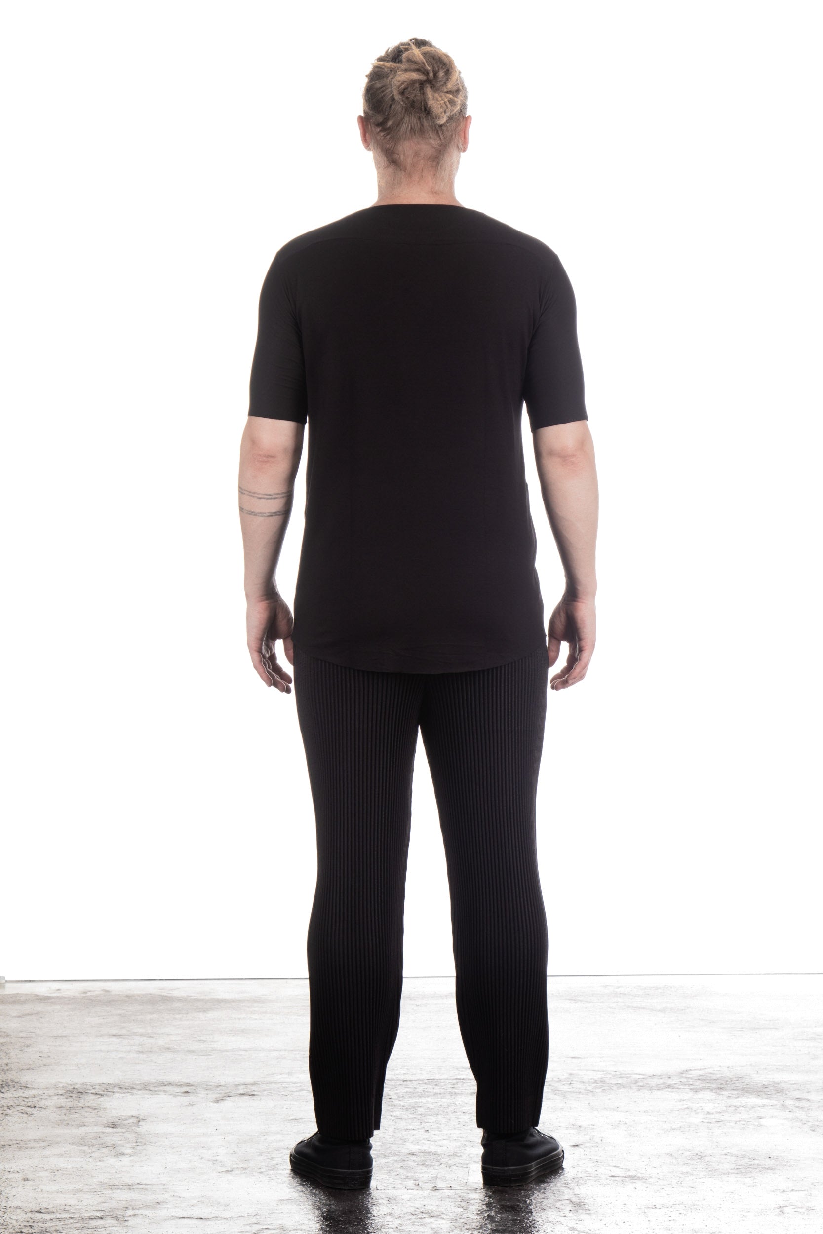 Alexej Ballach Herren Rundhals T-Shirt TUBE black