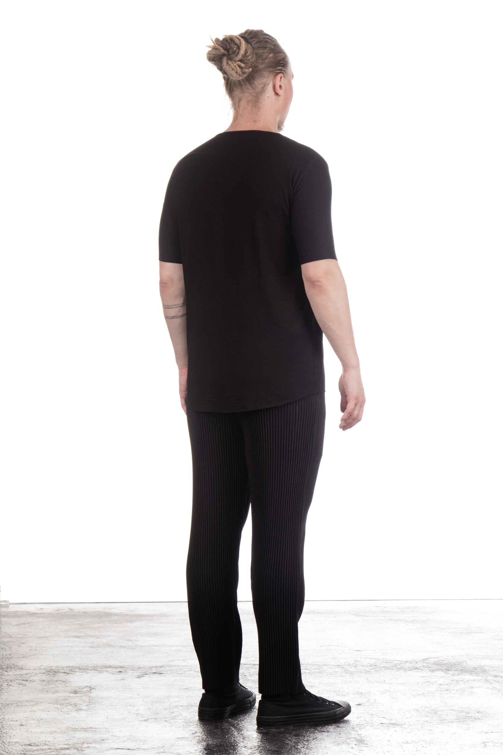 Alexej Ballach Herren Rundhals T-Shirt TUBE black