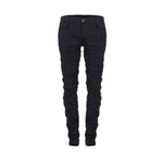 ISSEY MIYAKE Jeans Crashed Look blau