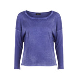 AVANT TOI Damen Baumwoll Shirt blau 