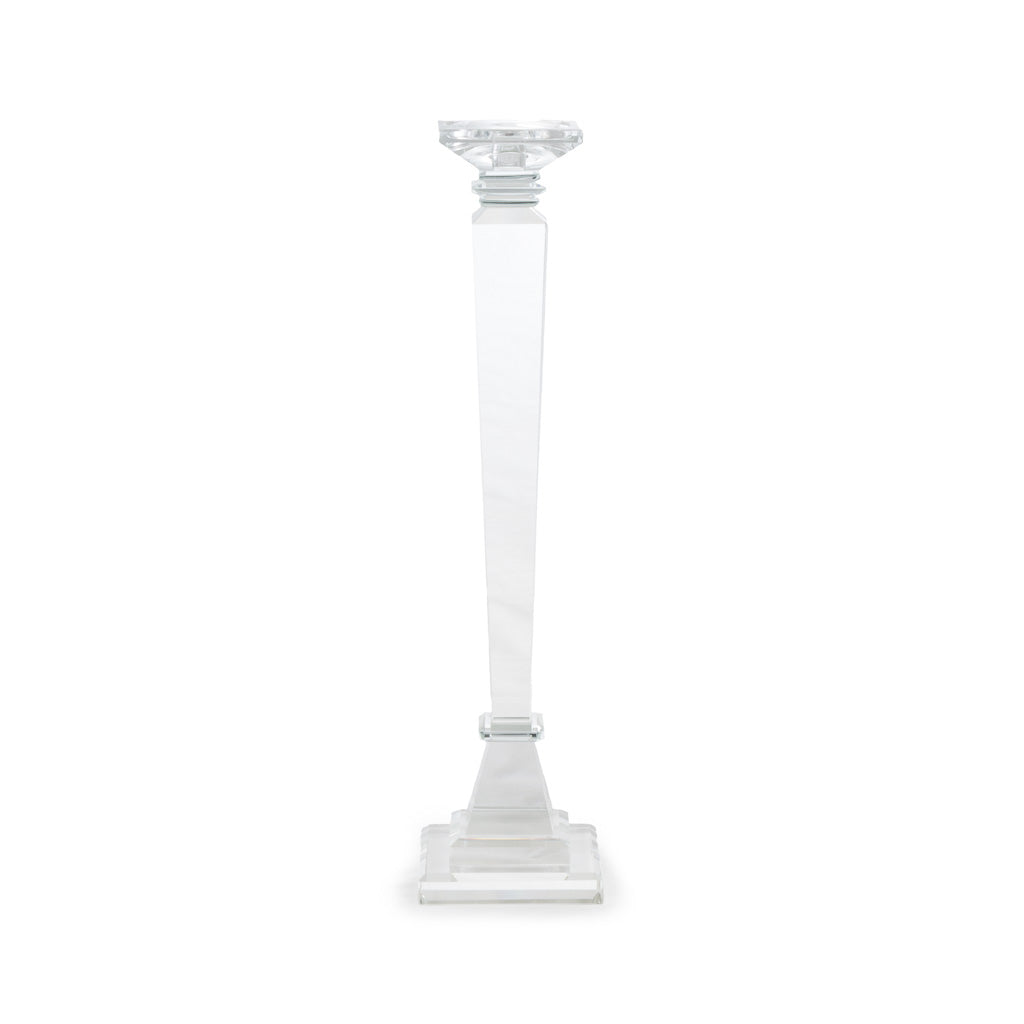 Cor Mulder Kerzenleuchter 51 cm aus Kristallglas transparent