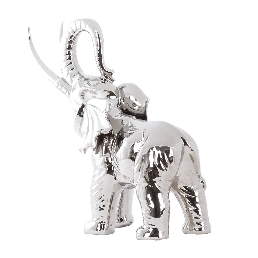 Cor Mulder Elefant chrom silber 