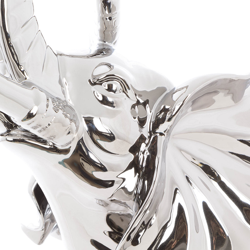 Cor Mulder Elefant chrom silber 