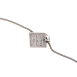 GOTI Silberkette mit Anhänger in Blattform CN258 silber